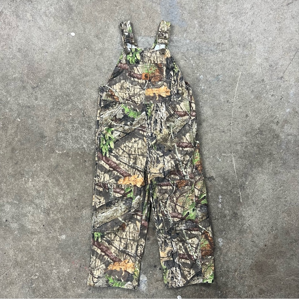 Kids Carhartt RealTree Camo Bib Overalls